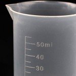 50ml Plastic Graduated Beaker Set - 6 Pack