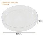 Smooth Bottom Empty Petri Dishes, 100x15mm, 500 Pack