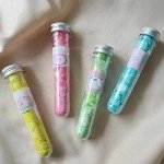 50 PCS Clear Plastic Test Tubes with Caps