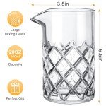Premium 20 oz Cocktail Mixing Glass Beaker