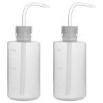 Stonylab 2-Pack Narrow Mouth Wash Bottles - 250ml