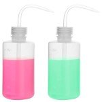 Stonylab 2-Pack Narrow Mouth Wash Bottles - 250ml