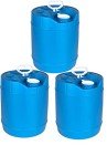 5 Gallon Blue Plastic Jugs with Screw Cap