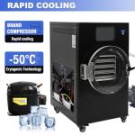 4L Freeze Dryer -35℃ with Rotary Vane Pump