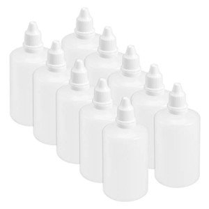 Plastic Dropper Bottles - 100ml, 10 Pack