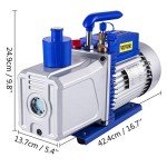 VEVOR 12 CFM 1 HP Double Stage Vacuum Pump