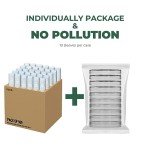500 Pack Sterile Thick Plastic Petri Dishes