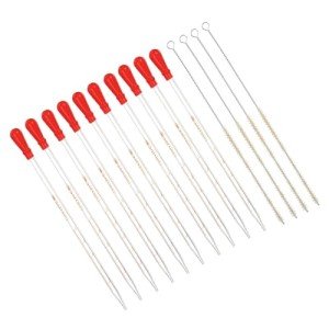 10-Pack Graduated Glass Dropper Pipettes with Bulbs