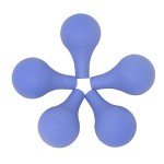 5PCS Blue Suction Ball Pipette Dropper Set