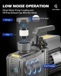 Orion Motor Tech 2 Stage HVAC Vacuum Pump 9 CFM