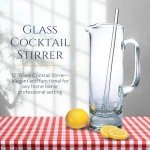 Badash 12" Lead-Free Glass Cocktail Stirrer