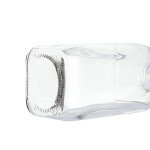 Moonetto 4-Pack 1000ml Square Glass Storage Bottles