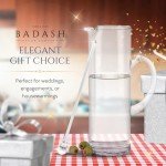 Badash 12" Lead-Free Glass Cocktail Stirrer