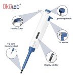 Okulab Adjustable Single-Channel Micropipette, 5-50μl