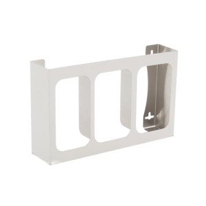 Stainless Steel Triple Glove Box Dispenser