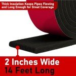 Redford Supply Co. 4 Pack Pipe Insulation Wrap