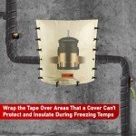 Redford Supply Co. 4 Pack Pipe Insulation Wrap