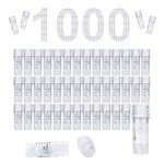 CryoKING 1000Pcs 0.5ml Cryogenic Vials with Caps