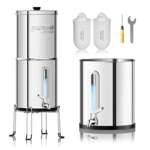 6-Stage Ultra-Filtration Gravity Water Filter System