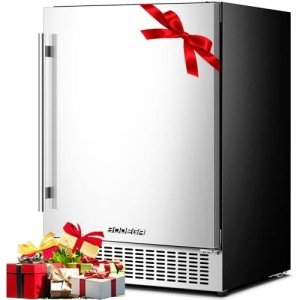 24-Inch Stainless Steel Commercial Beverage Cooler