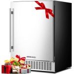 24-Inch Stainless Steel Commercial Beverage Cooler