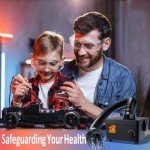 M-T 80W Smoke Fume Extractor with H13 Filtration