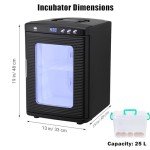 25L Portable Temperature Controlled Scientific Incubator