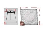 Bunsen Burner Tripod Stand with Mesh Screen