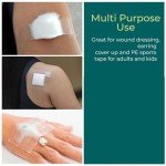 Hypoallergenic Clear Surgical Tape – 4 Rolls