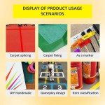 Rainbow Duct Tape 6 Pack – Heavy Duty Variety