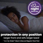 U by Kotex Overnight Absorbency Maxi Pads, 40 Count