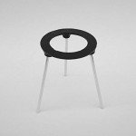 Bunsen Burner Tripod Stand with Mesh Screen