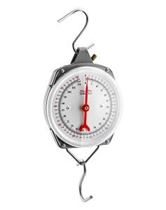 QWORK Heavy Duty Precision Hanging Scale 110lbs