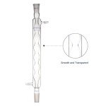Borosilicate Glass Allihn Condenser 300mm 24/40 Joint