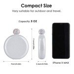 Glittery 5 oz Women’s Portable Liquor Flask