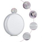 Glittery 5 oz Women’s Portable Liquor Flask