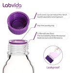 Labvida 250ml Borosilicate Media Storage Bottles - 6 Pack