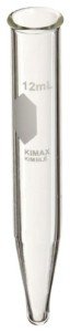 Kimax 12mL Clear Heavy-Duty Centrifuge Tubes, 12-Pack