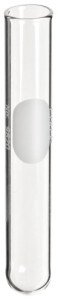 Corning Pyrex Reusable Round Bottom Culture Tubes, 55mL