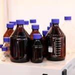 4 Pack 500ml Borosilicate Glass Storage Bottles