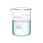 5000mL Low Form Glass Beaker - Graduated, Borosilicate