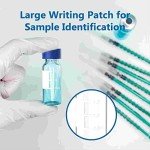 100 Pack of 2ml HPLC Vials with Caps