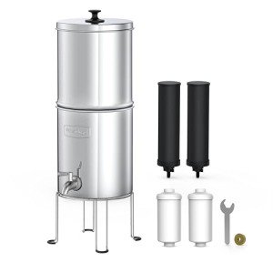 Gravity-Fed 1.5 Gallon Water Filter System