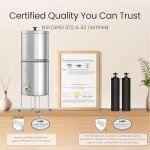 Gravity-Fed 1.5 Gallon Water Filter System