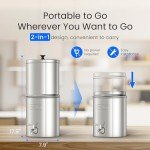 Gravity-Fed 1.5 Gallon Water Filter System