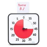 8-Inch Visual Timer with Dry Erase Activity Card
