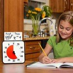 8-Inch Visual Timer with Dry Erase Activity Card