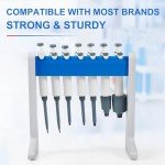 Pipette Stand for 7-8 Laboratory Pipettes