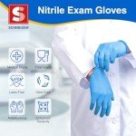 Schneider Blue Nitrile Exam Gloves - 100 Count