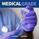 Purple Nitrile Exam Gloves, Powder-Free, Box of 100